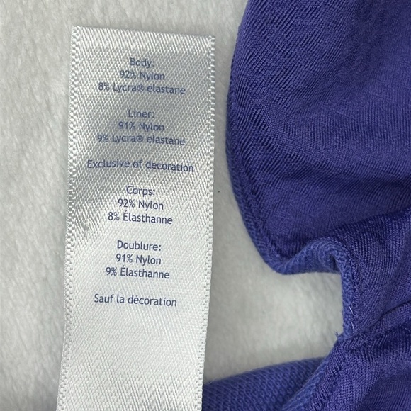 LULULEMON IVIVVA Paradise Play Sporty Dress Stoney Grape Purple Youth Size 14 - Picture 8 of 10